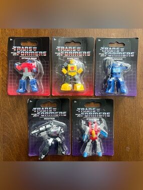 Transformers Robot Figure - Pack of 5